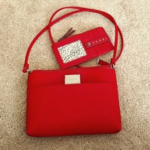 CK Small Crossbody Bag + INC Wallet